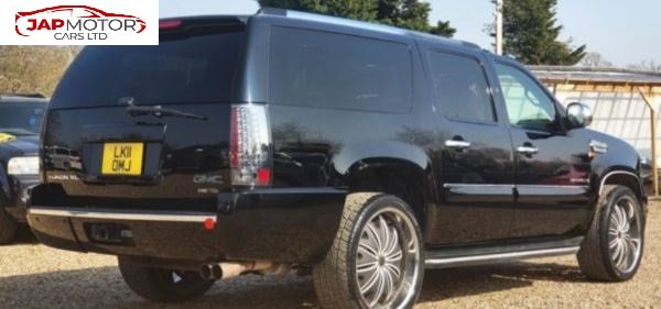 GMC YUKON XL LWB 6.2 V8 7 SEATER AUTOMATIC LHD BLACK ULEZ free ULEZ