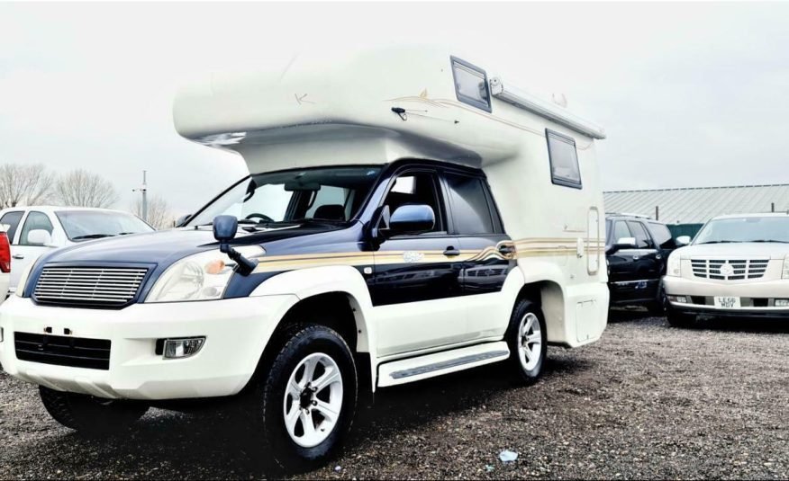 2004 TOYOTA LANDCRUISER PRADO AUTOMATIC RV MOTORHOME