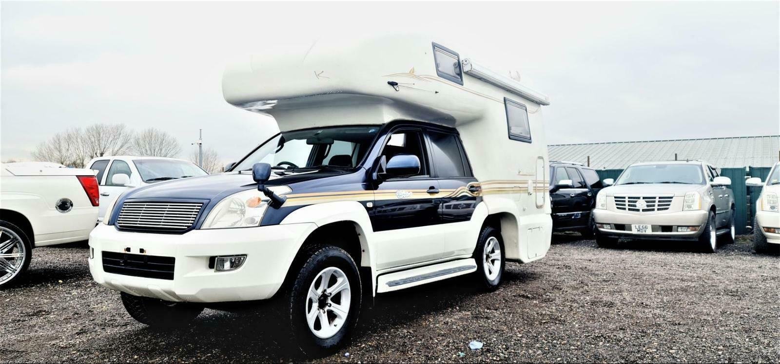 2004 TOYOTA LANDCRUISER PRADO AUTOMATIC RV MOTORHOME