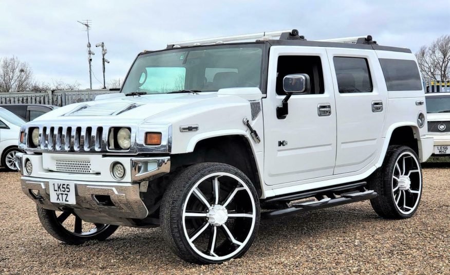 HUMMER H2 V8 AUTOMATIC 4WD WHITE ULEZ free