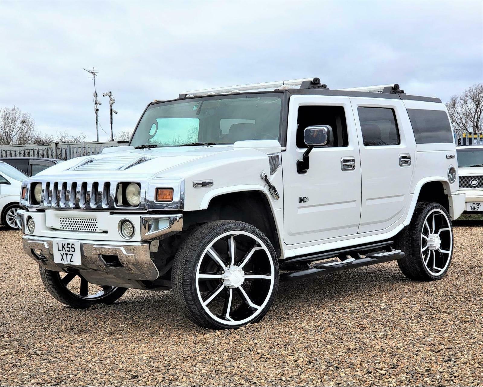 HUMMER H2 V8 AUTOMATIC 4WD WHITE ULEZ free