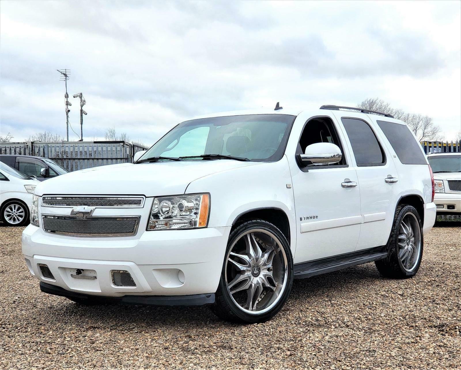 CHEVROLET TAHOE AUTOMATIC LHD 9 SEATER WHITE ULEZ free