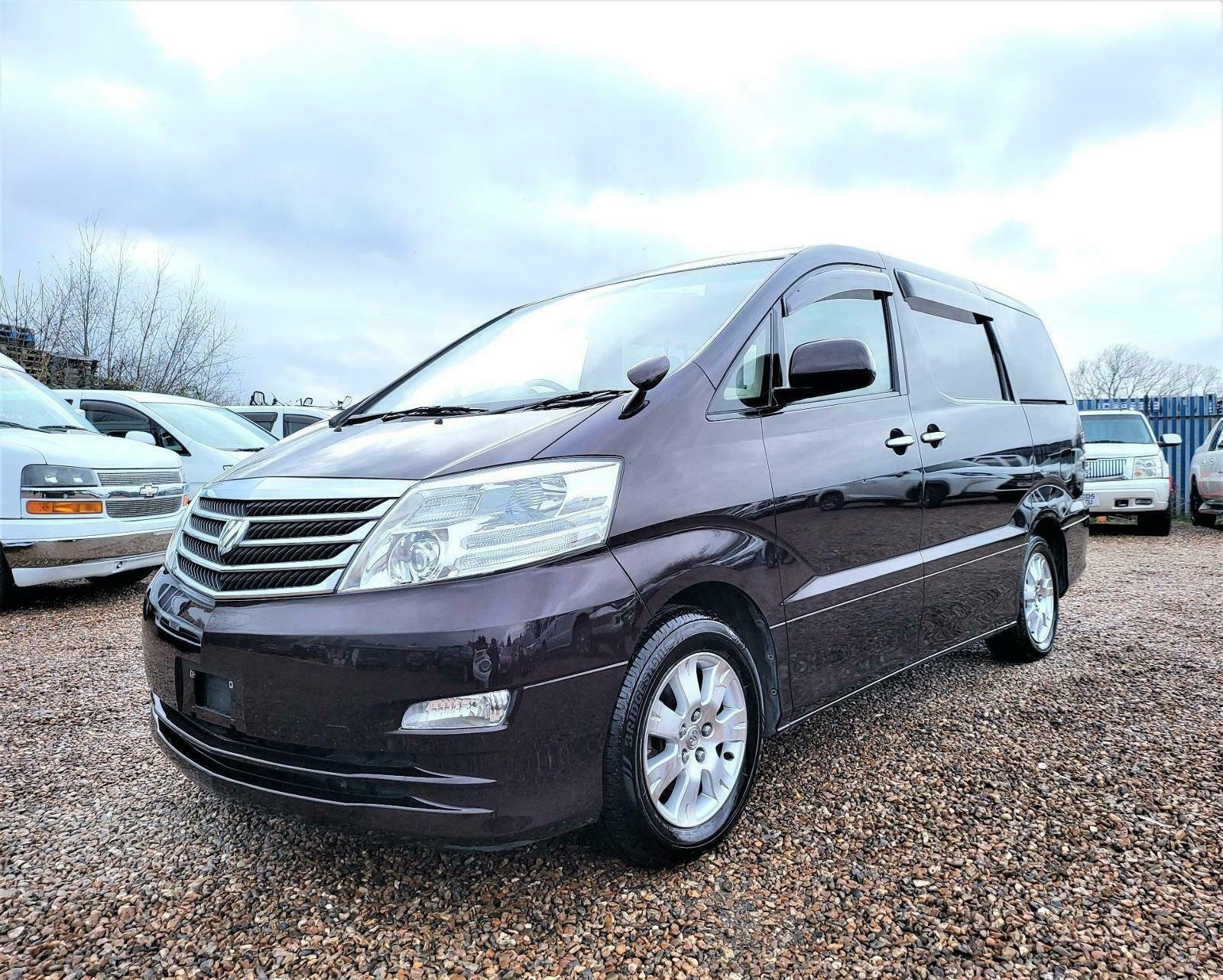 2007 TOYOTA ALPHARD 3.0 V6 VVT-I AUTOMATIC 8 SEATER ULEZ free
