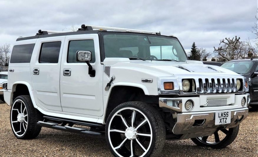 HUMMER H2 V8 AUTOMATIC 4WD WHITE ULEZ free