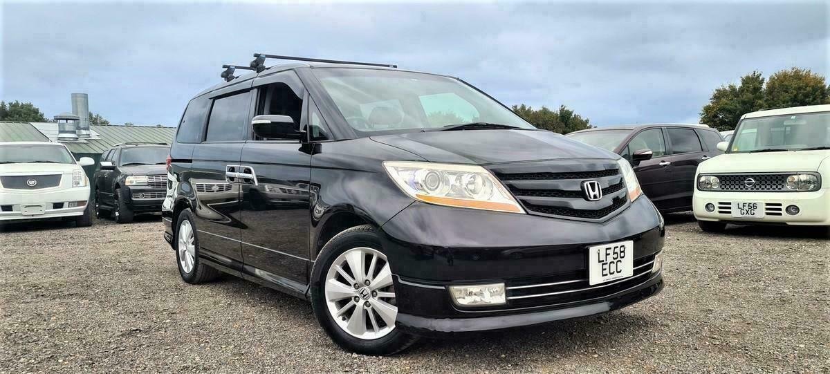 2009 HONDA ELYSION PRESTIGE 2.4 AUTOMATIC 8 SEATER BLACK ULEZ free