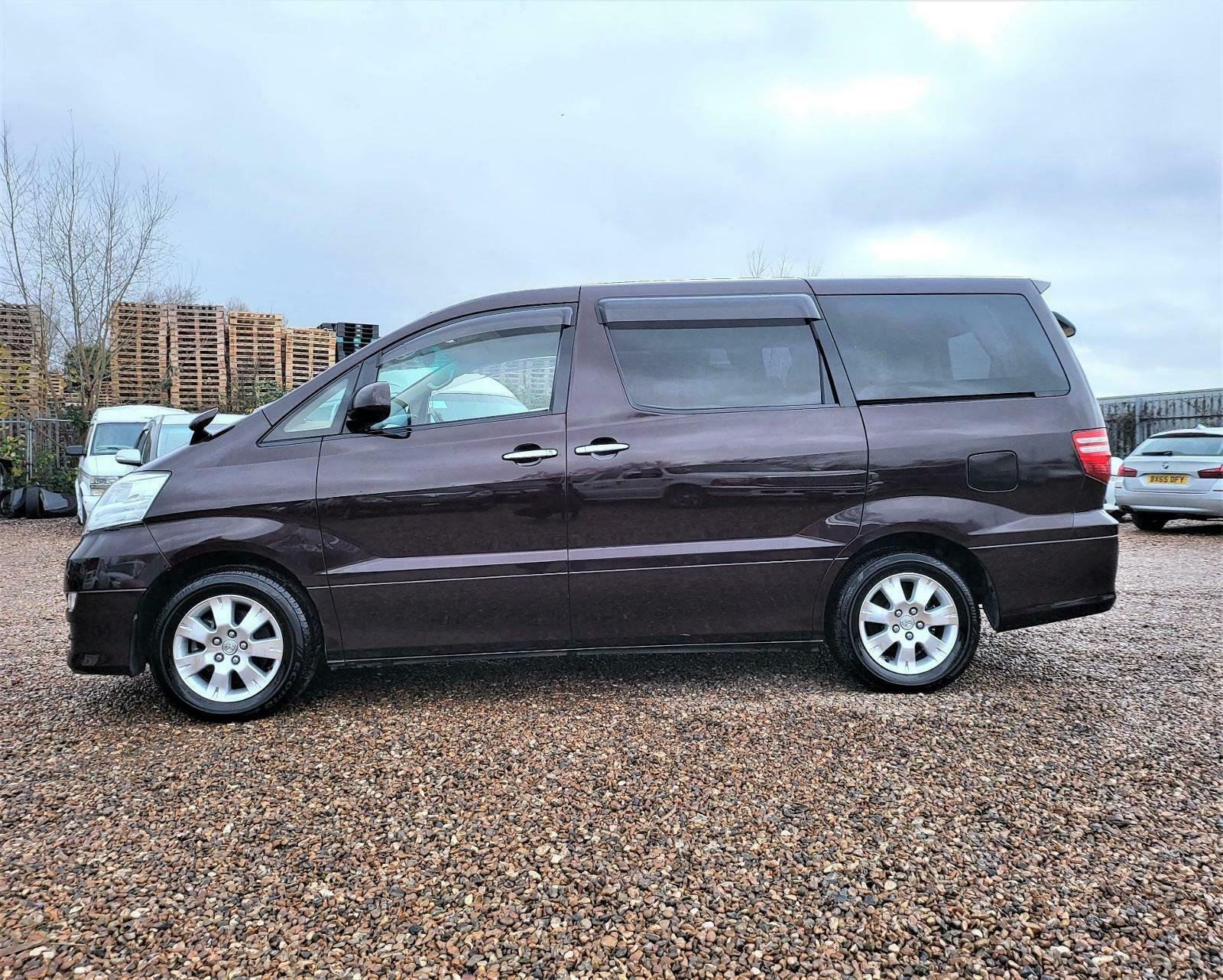 2007 TOYOTA ALPHARD 3.0 V6 VVT-I AUTOMATIC 8 SEATER ULEZ free