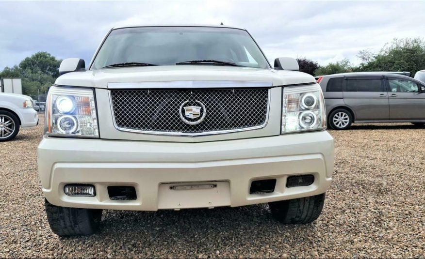 CADILLAC ESCALADE EXT V8 CREW CAB PICKUP AUTO PEARL WHITE