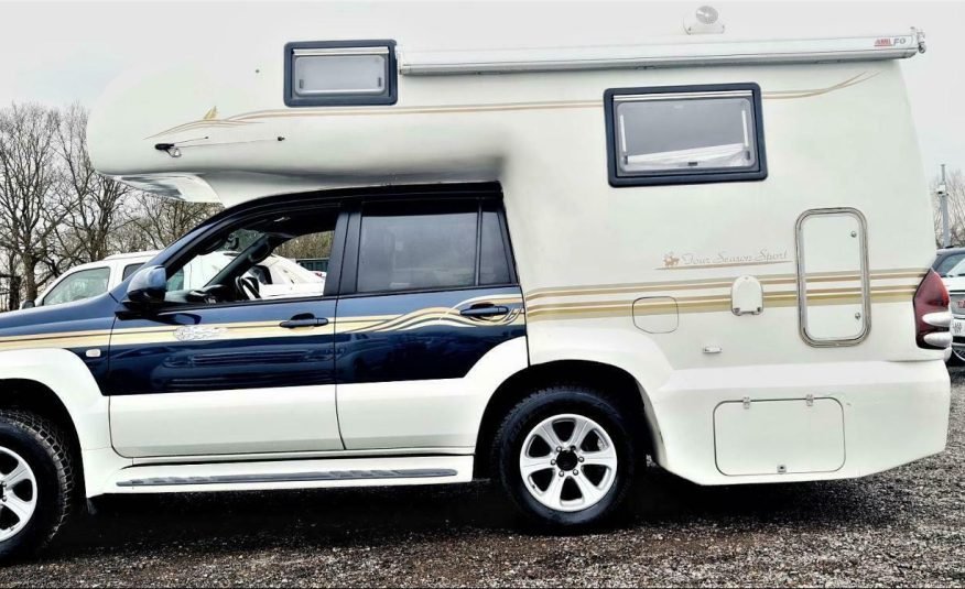 2004 TOYOTA LANDCRUISER PRADO AUTOMATIC RV MOTORHOME