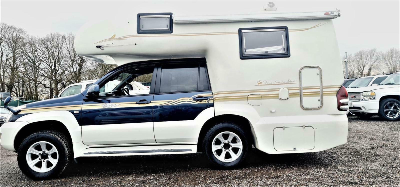 2004 TOYOTA LANDCRUISER PRADO AUTOMATIC RV MOTORHOME