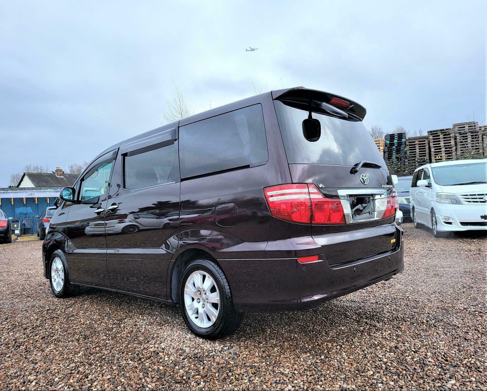 2007 TOYOTA ALPHARD 3.0 V6 VVT-I AUTOMATIC 8 SEATER ULEZ free