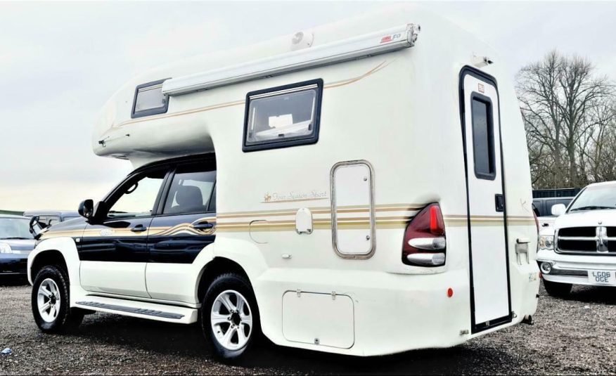 2004 TOYOTA LANDCRUISER PRADO AUTOMATIC RV MOTORHOME