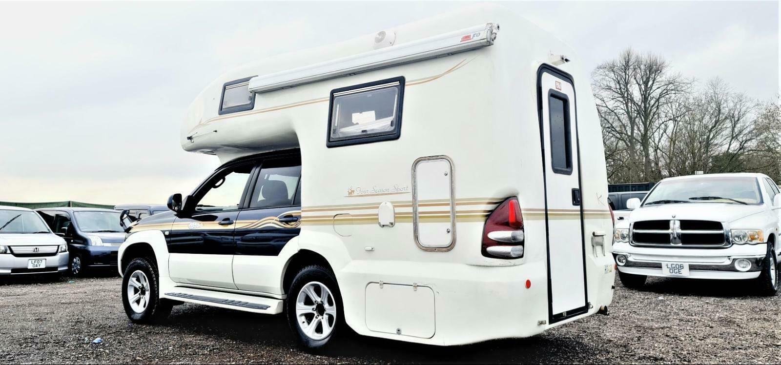 2004 TOYOTA LANDCRUISER PRADO AUTOMATIC RV MOTORHOME