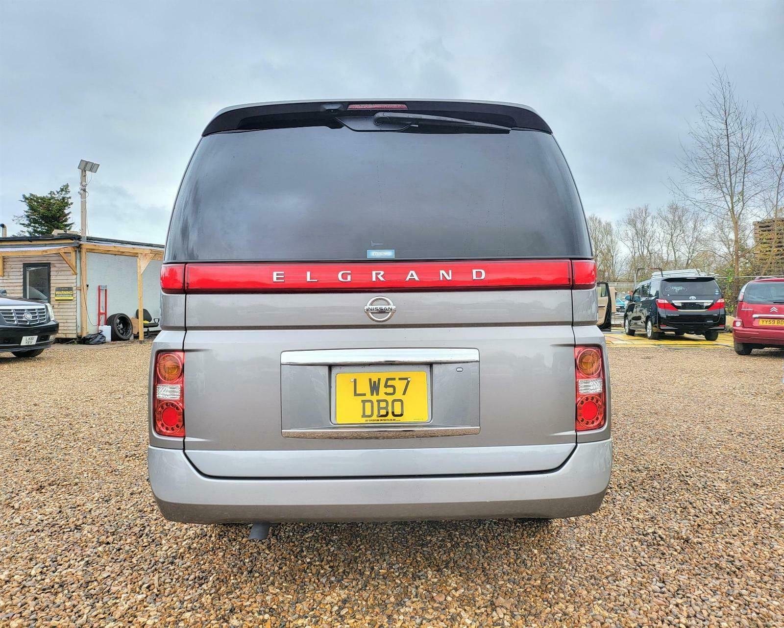2008 NISSAN ELGRAND 3.5 V6 AUTOMATIC 8 SEATER GREY ULEZ free