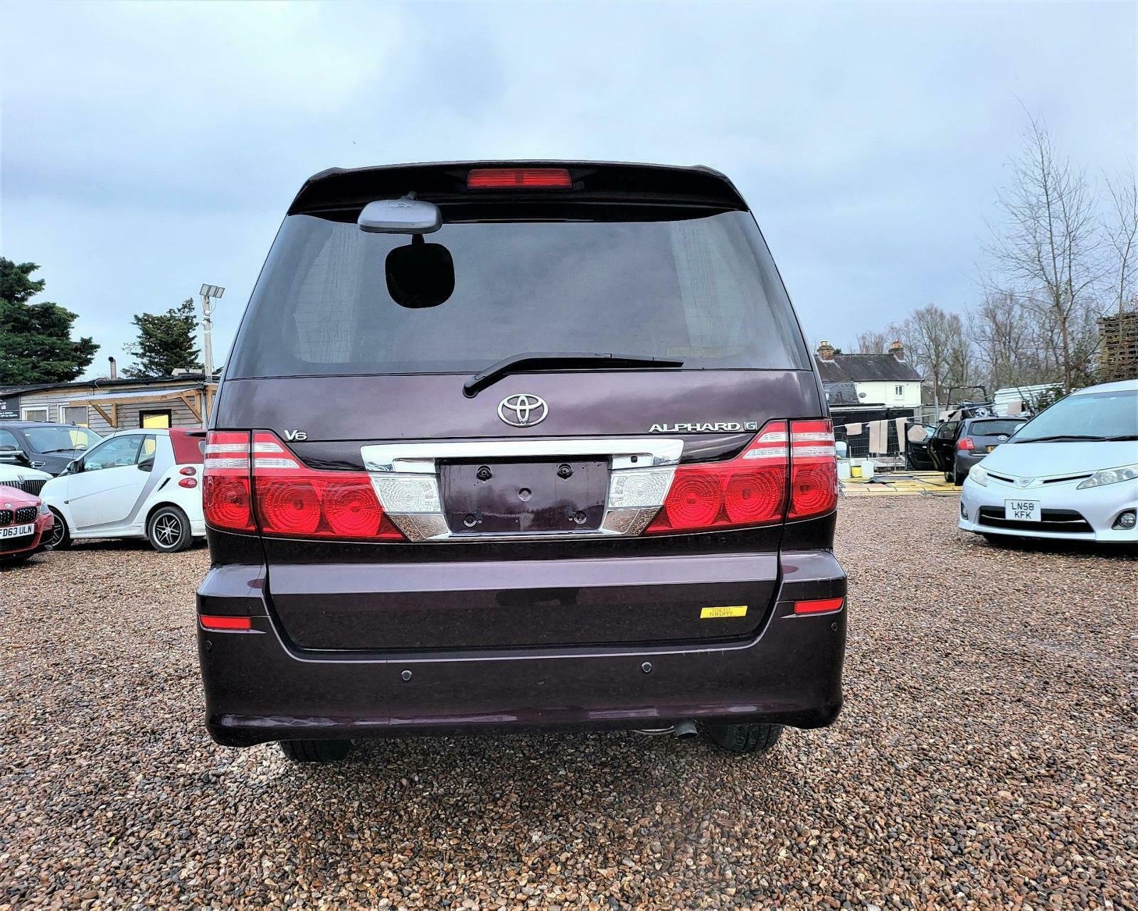 2007 TOYOTA ALPHARD 3.0 V6 VVT-I AUTOMATIC 8 SEATER ULEZ free