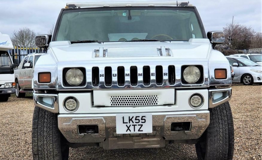 HUMMER H2 V8 AUTOMATIC 4WD WHITE ULEZ free