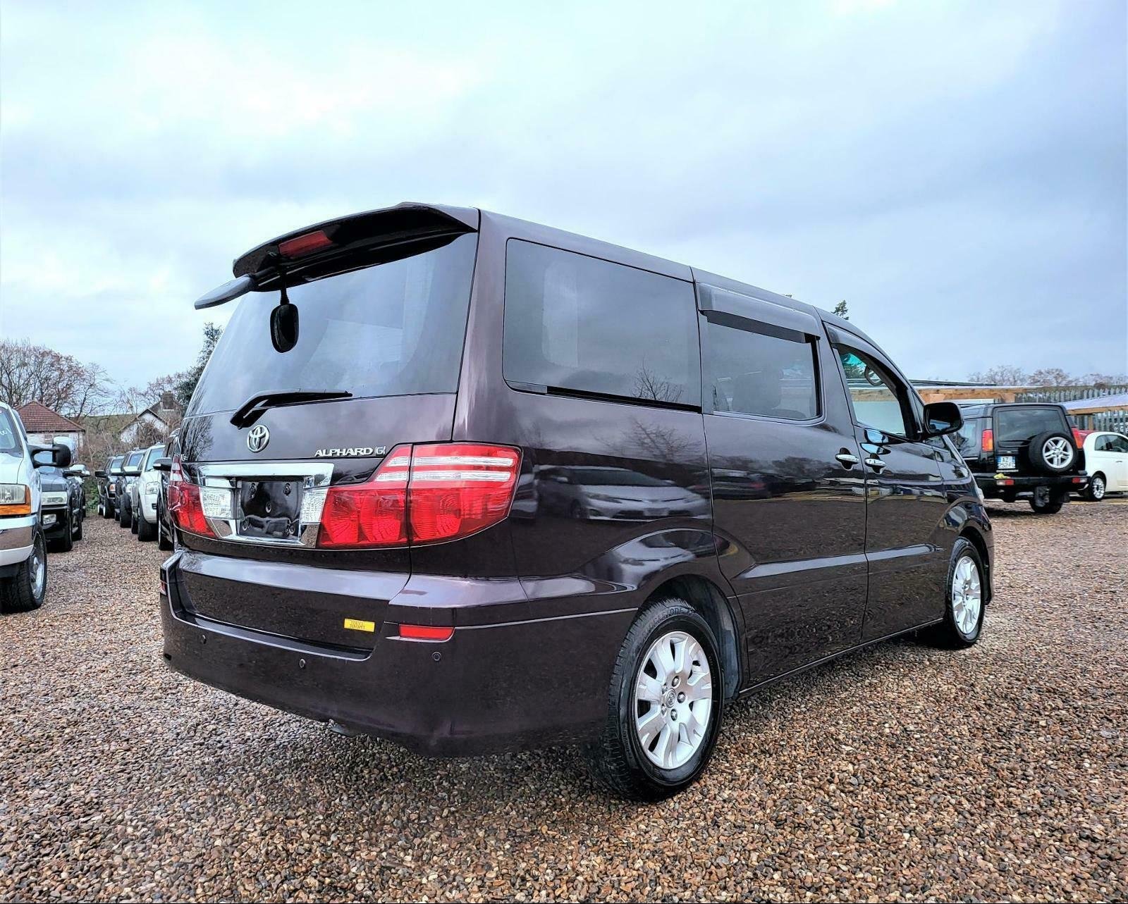 2007 TOYOTA ALPHARD 3.0 V6 VVT-I AUTOMATIC 8 SEATER ULEZ free