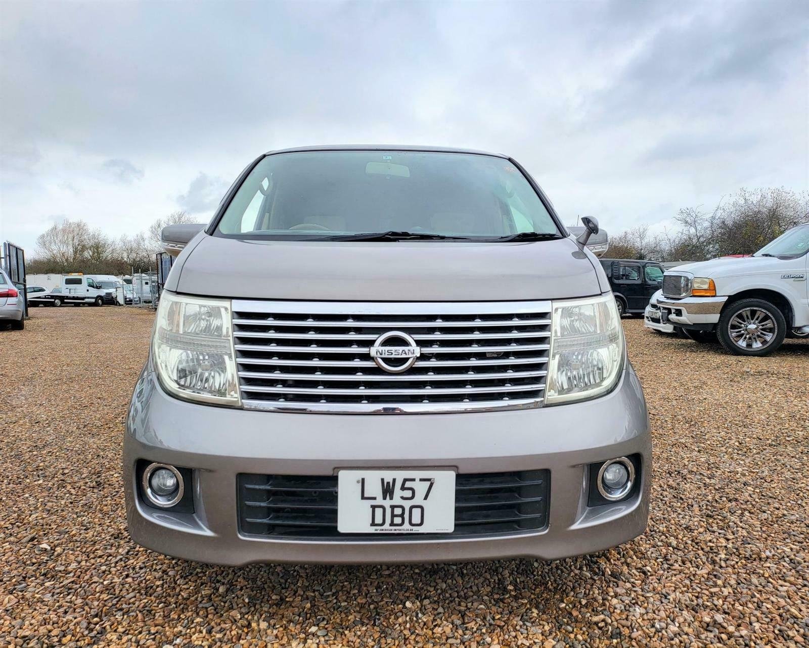 2008 NISSAN ELGRAND 3.5 V6 AUTOMATIC 8 SEATER GREY ULEZ free