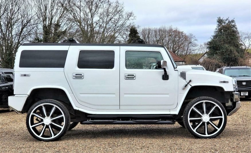 HUMMER H2 V8 AUTOMATIC 4WD WHITE ULEZ free