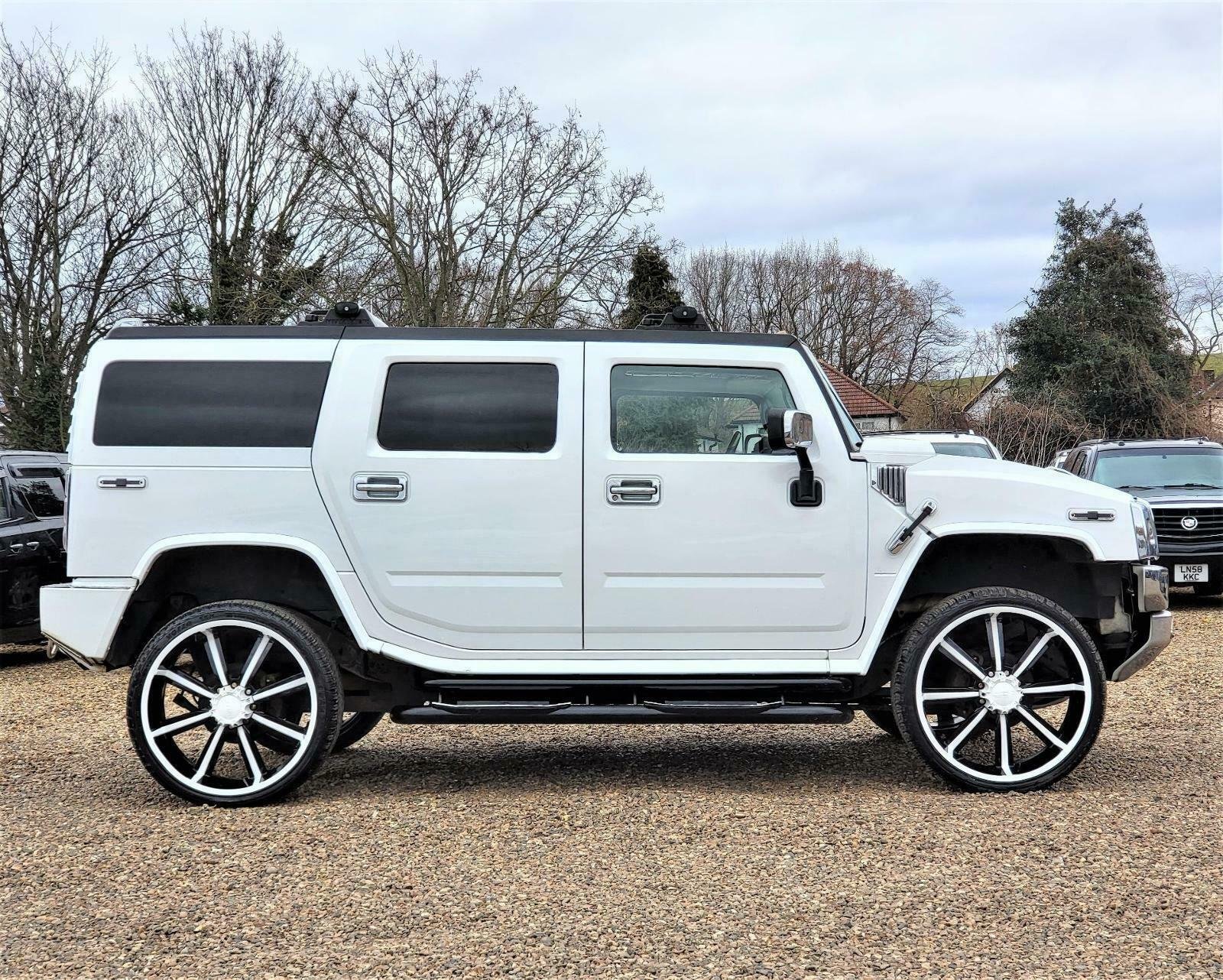 HUMMER H2 V8 AUTOMATIC 4WD WHITE ULEZ free
