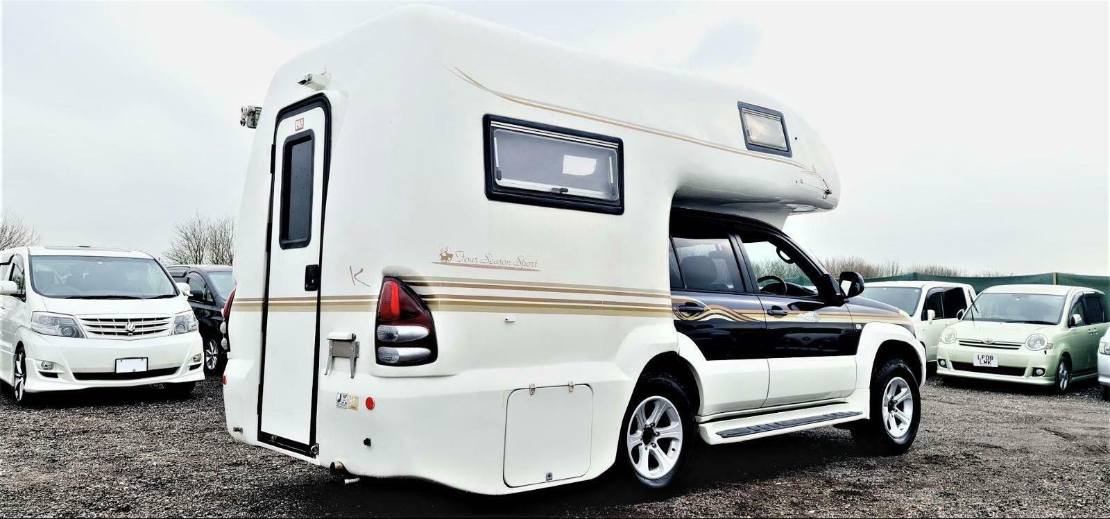 2004 TOYOTA LANDCRUISER PRADO AUTOMATIC RV MOTORHOME