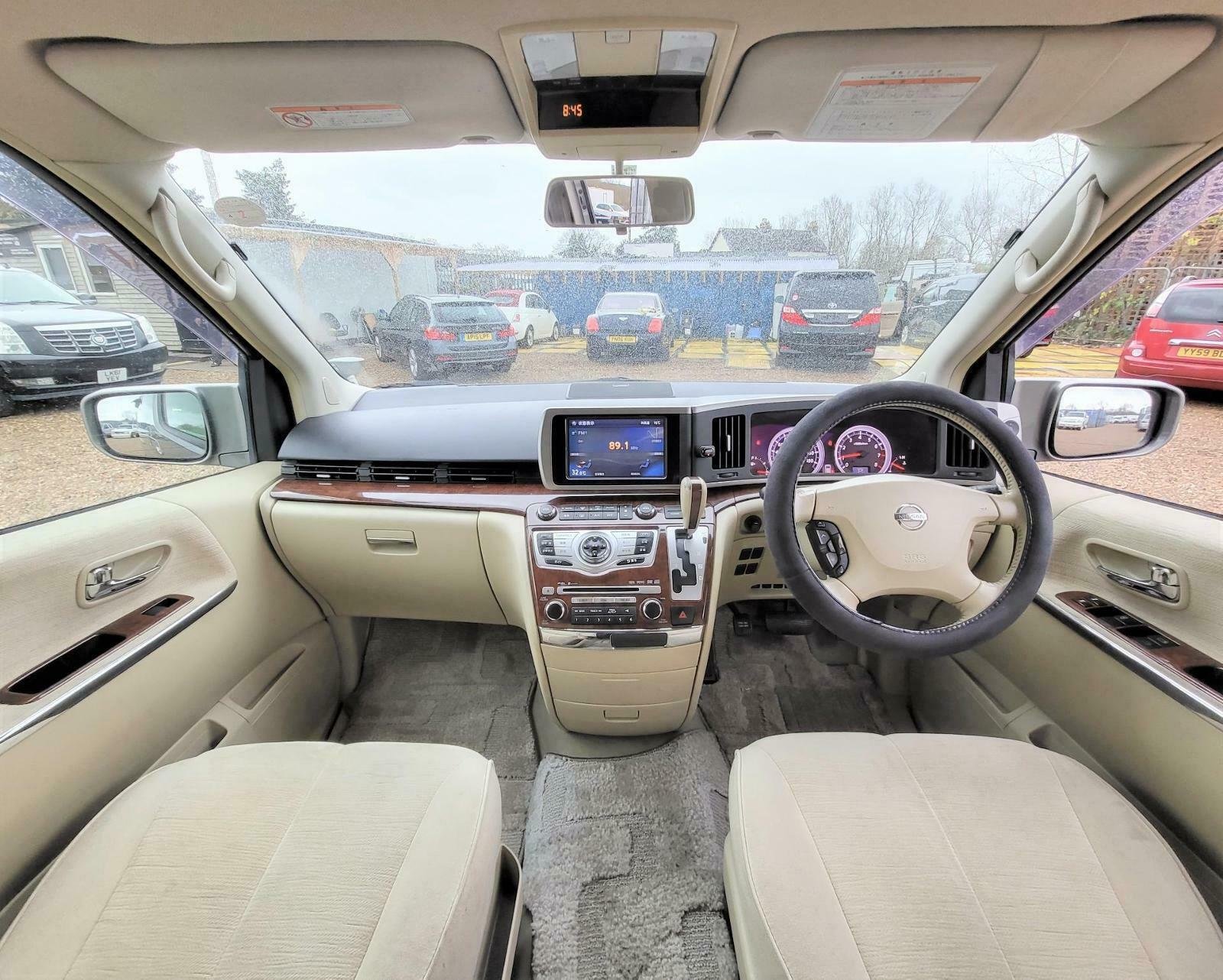 2008 NISSAN ELGRAND 3.5 V6 AUTOMATIC 8 SEATER GREY ULEZ free