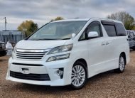 FRESH IMPORT 2012 TOYOTA VELLFIRE ALPHARD 3.5 V6 8 SEATER AUTOMATIC ULEZ FREE