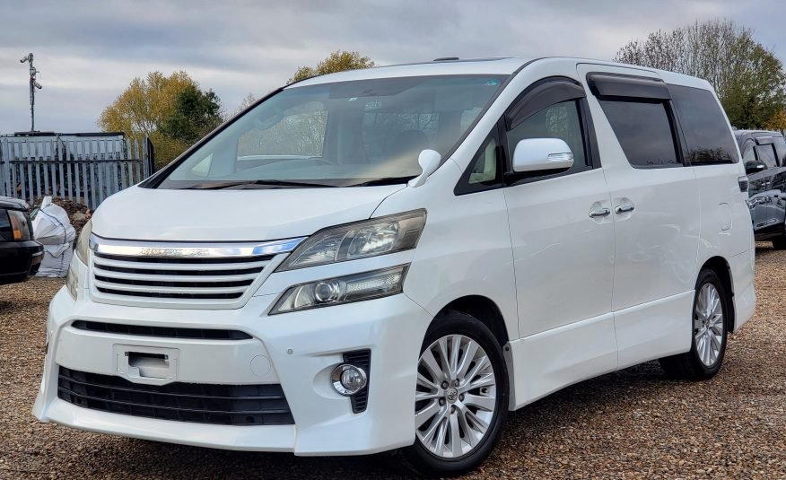 FRESH IMPORT 2012 TOYOTA VELLFIRE ALPHARD 3.5 V6 8 SEATER AUTOMATIC ULEZ FREE