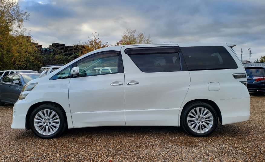 FRESH IMPORT 2012 TOYOTA VELLFIRE ALPHARD 3.5 V6 8 SEATER AUTOMATIC ULEZ FREE