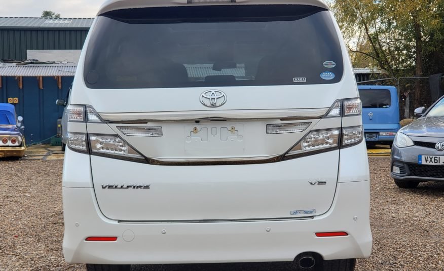 FRESH IMPORT 2012 TOYOTA VELLFIRE ALPHARD 3.5 V6 8 SEATER AUTOMATIC ULEZ FREE