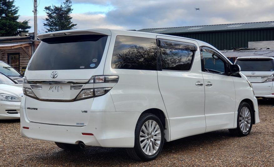 FRESH IMPORT 2012 TOYOTA VELLFIRE ALPHARD 3.5 V6 8 SEATER AUTOMATIC ULEZ FREE