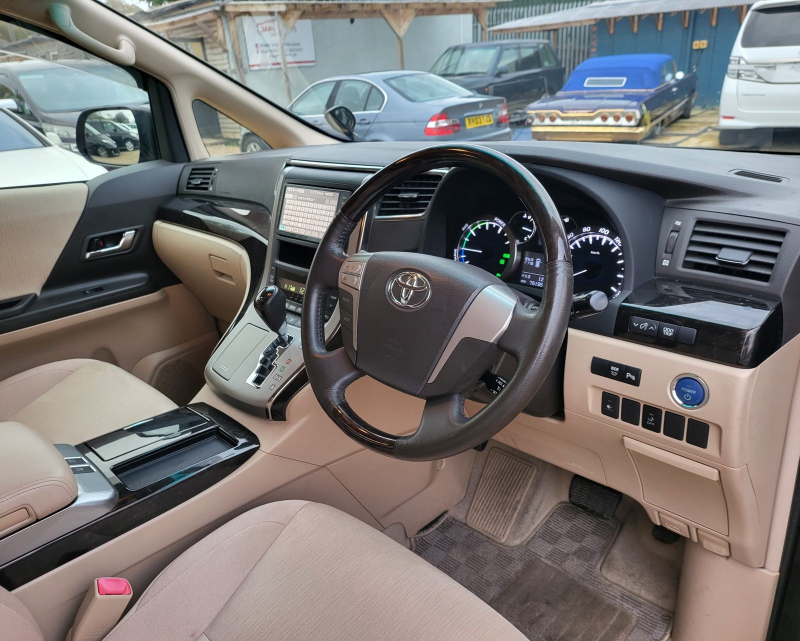 2012 FRESH IMPORT TOYOTA VELLFIRE ALPHARD HYBRID AUTOMATIC 7 SEATER ULE FREE