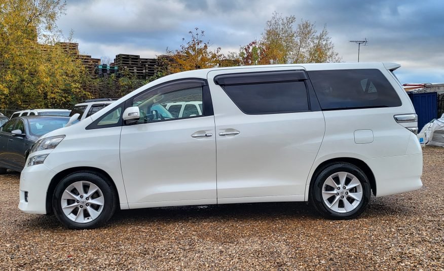 2013 FRESH IMPORT TOYOTA VELLFIRE ALPHARD L PKG 3.5 V6 AUTO 7 SEATER ULEZ FREE