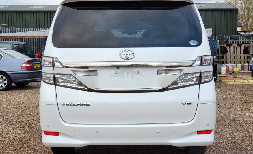 2013 FRESH IMPORT TOYOTA VELLFIRE ALPHARD L PKG 3.5 V6 AUTO 7 SEATER ULEZ FREE