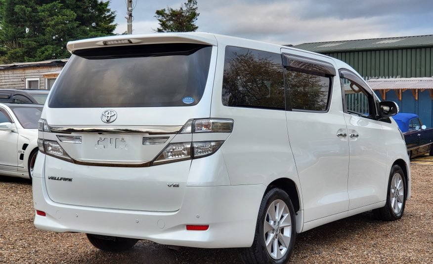 2013 FRESH IMPORT TOYOTA VELLFIRE ALPHARD L PKG 3.5 V6 AUTO 7 SEATER ULEZ FREE