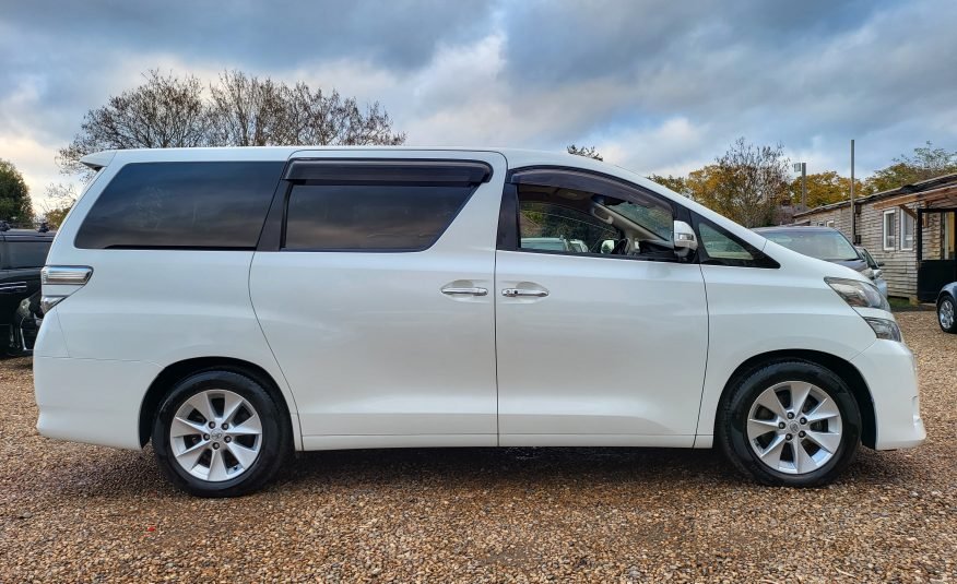 2013 FRESH IMPORT TOYOTA VELLFIRE ALPHARD L PKG 3.5 V6 AUTO 7 SEATER ULEZ FREE