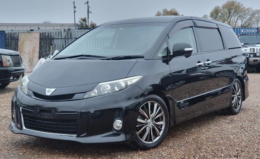 2013 FRESH IMPORT TOYOTA ESTIMA 2.4 AUTOMATIC 7 SEATER BLACK ULEZ FREE