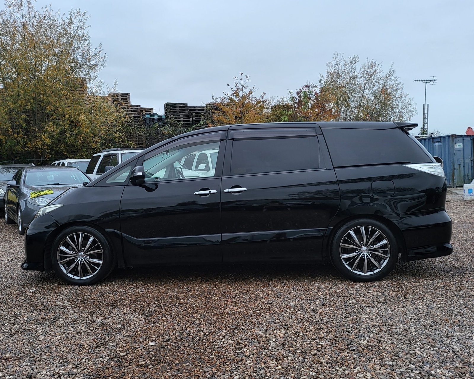 2013 FRESH IMPORT TOYOTA ESTIMA 2.4 AUTOMATIC 7 SEATER BLACK ULEZ FREE