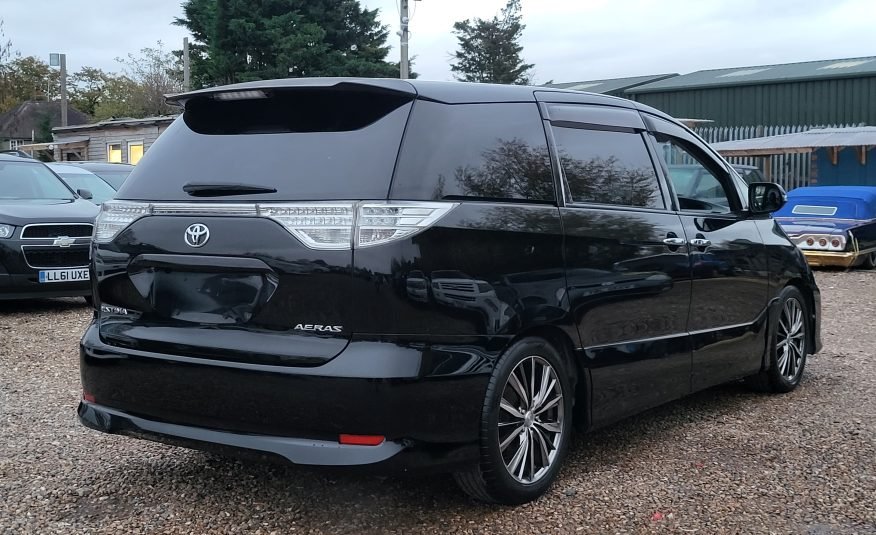 2013 FRESH IMPORT TOYOTA ESTIMA 2.4 AUTOMATIC 7 SEATER BLACK ULEZ FREE