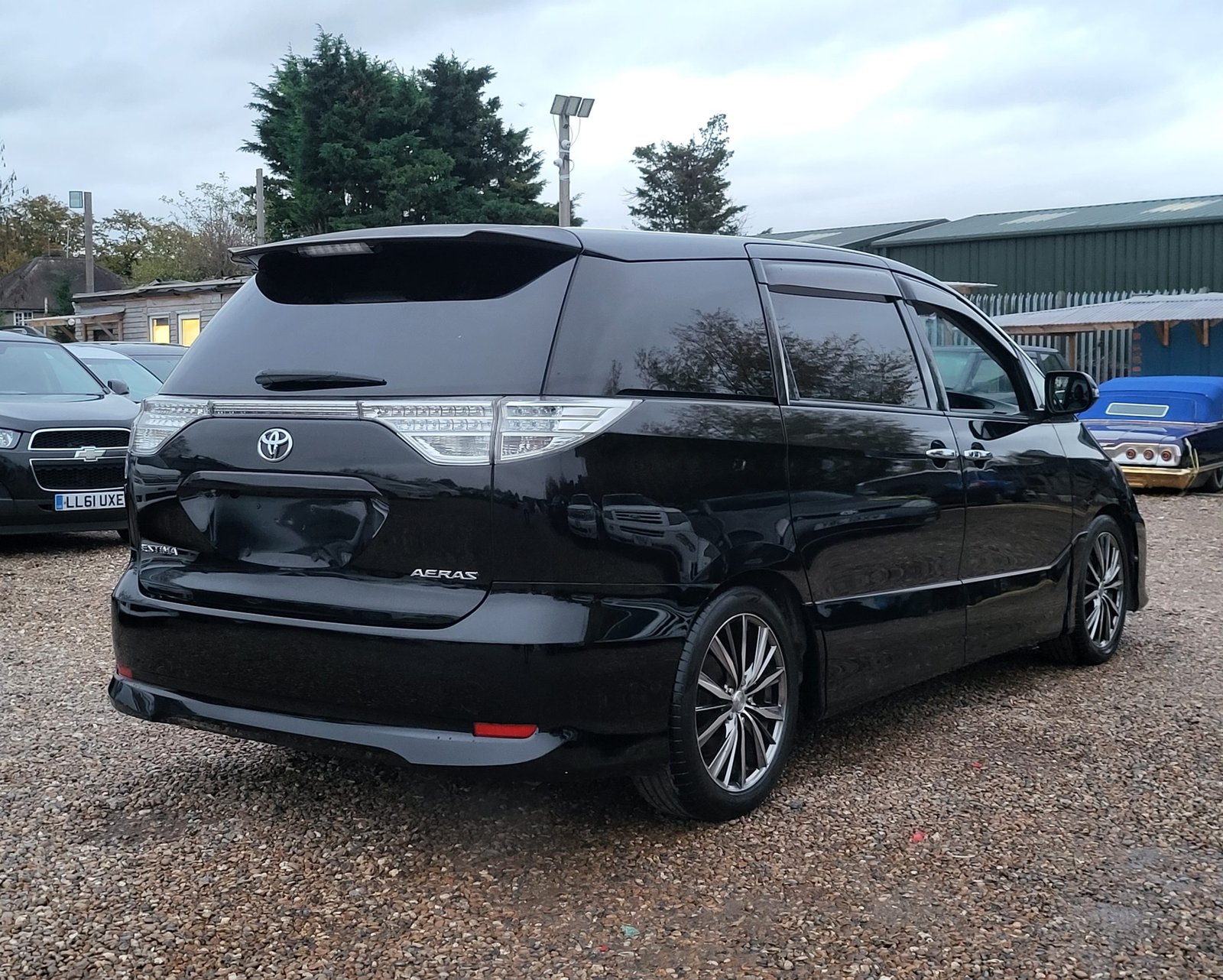 2013 FRESH IMPORT TOYOTA ESTIMA 2.4 AUTOMATIC 7 SEATER BLACK ULEZ FREE