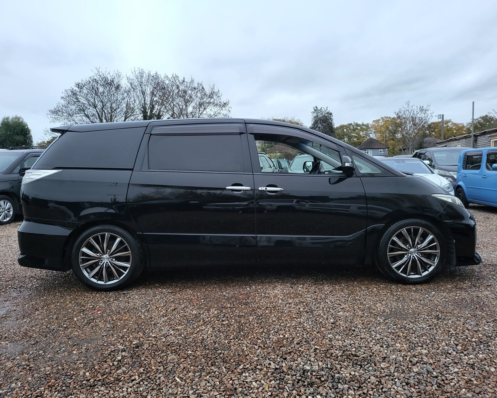 2013 FRESH IMPORT TOYOTA ESTIMA 2.4 AUTOMATIC 7 SEATER BLACK ULEZ FREE