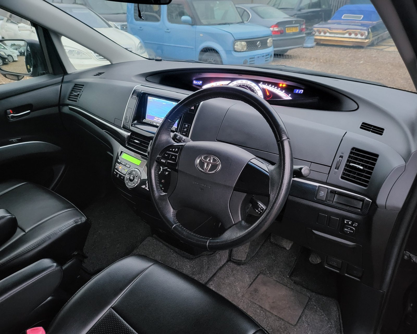 2013 FRESH IMPORT TOYOTA ESTIMA 2.4 AUTOMATIC 7 SEATER BLACK ULEZ FREE