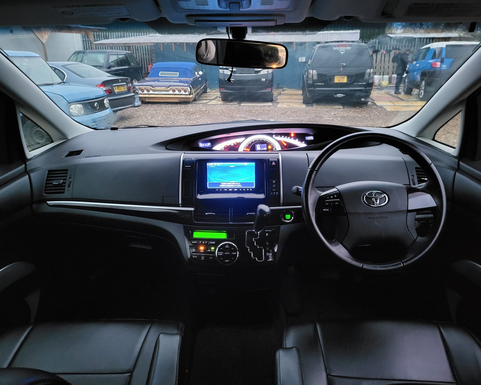 2013 FRESH IMPORT TOYOTA ESTIMA 2.4 AUTOMATIC 7 SEATER BLACK ULEZ FREE