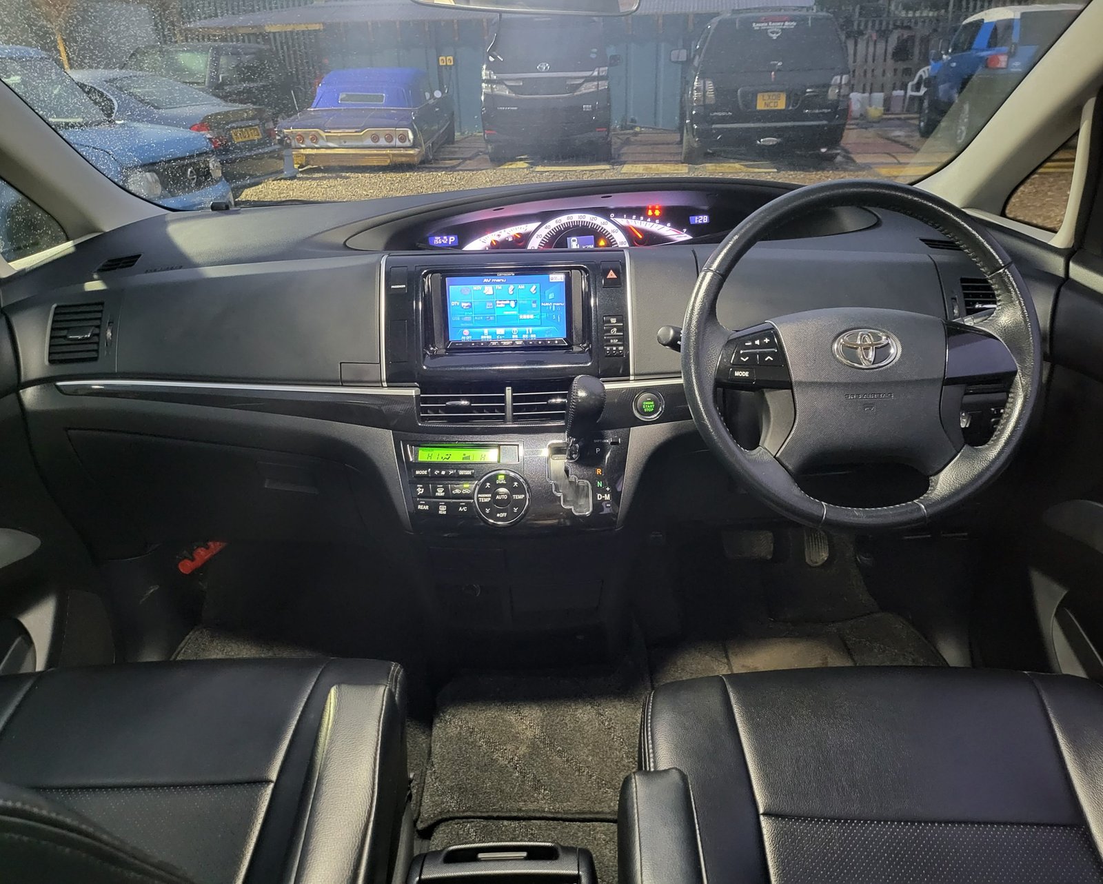 2013 FRESH IMPORT TOYOTA ESTIMA 2.4 AUTOMATIC 7 SEATER BLACK ULEZ FREE