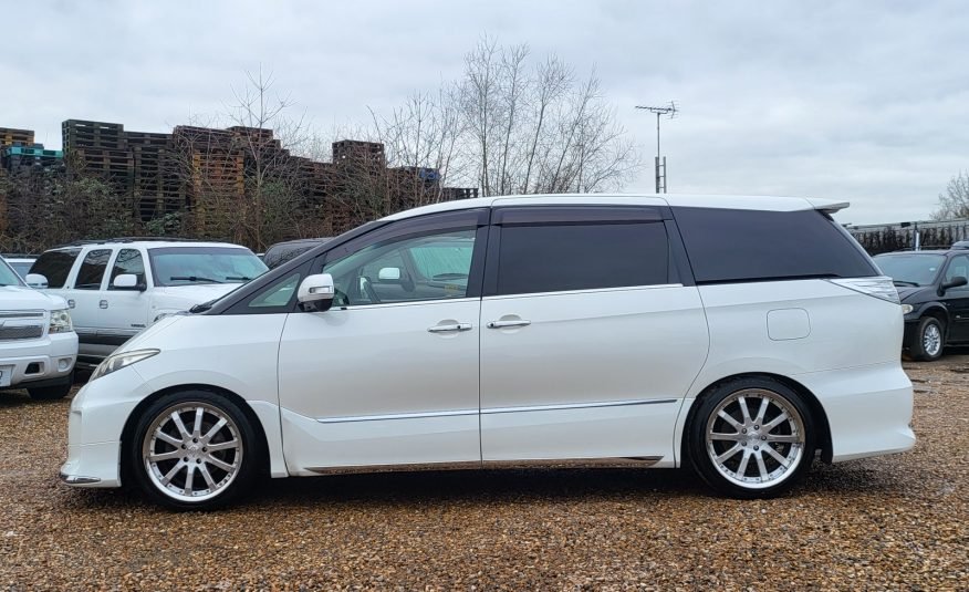 2013 FRESH IMPORT TOYOTA ESTIMA 2.4 AUTOMATIC 7 SEATER WHITE ULEZ FREE