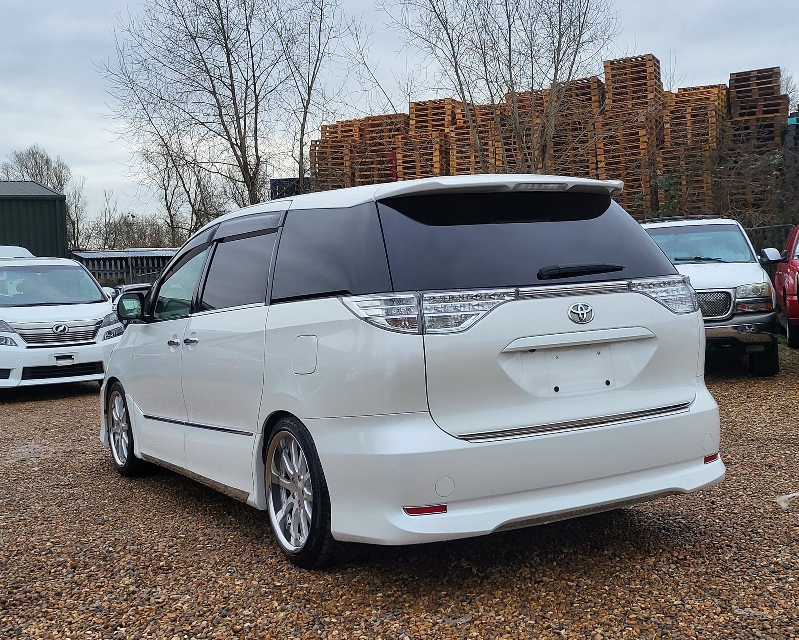 2013 FRESH IMPORT TOYOTA ESTIMA 2.4 AUTOMATIC 7 SEATER WHITE ULEZ FREE