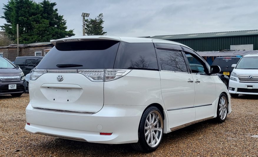 2013 FRESH IMPORT TOYOTA ESTIMA 2.4 AUTOMATIC 7 SEATER WHITE ULEZ FREE