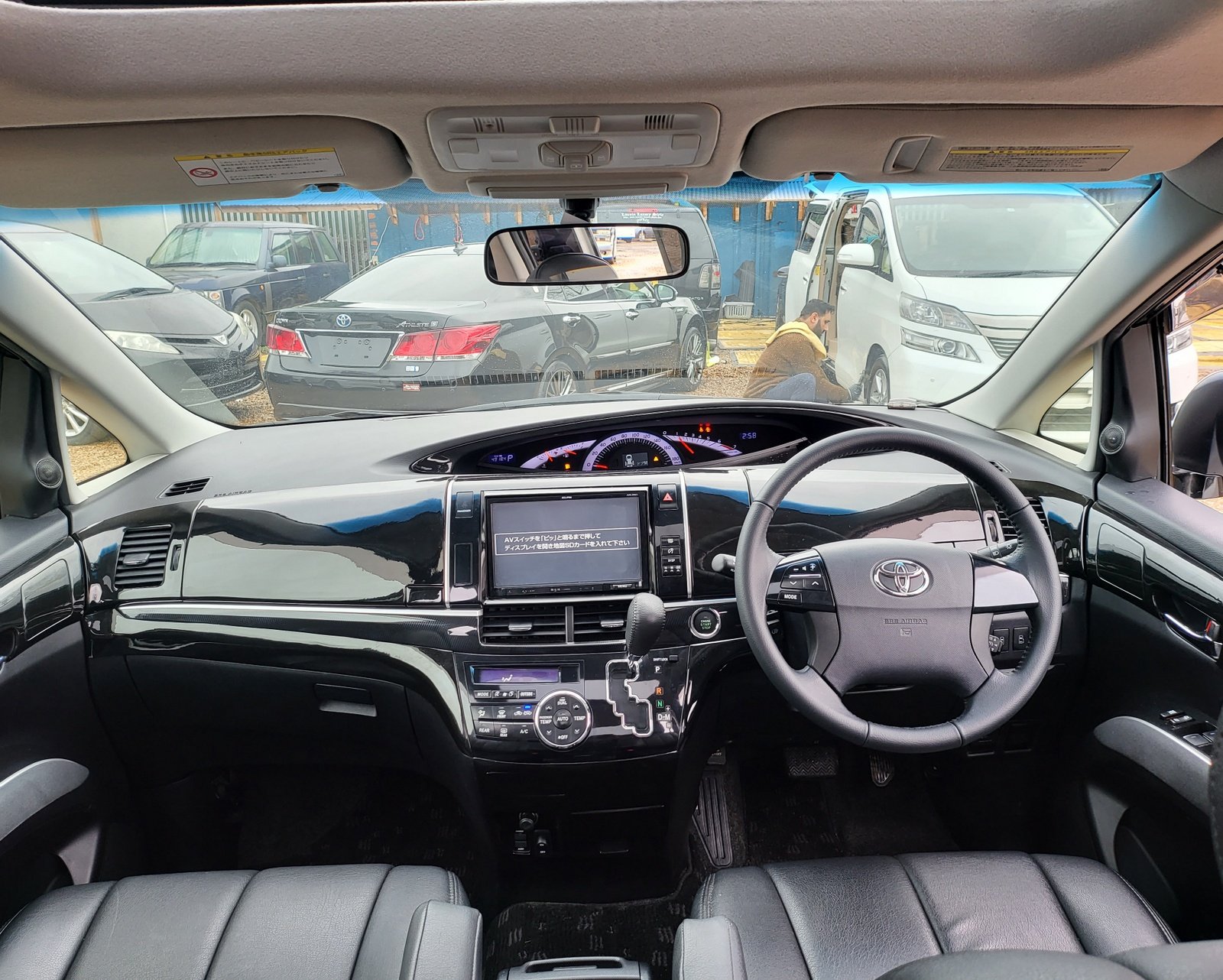 2012 FRESH IMPORT TOYOTA ESTIMA HYBRID 4WD AUTOMATIC 7 SEATER ULEZ FREE