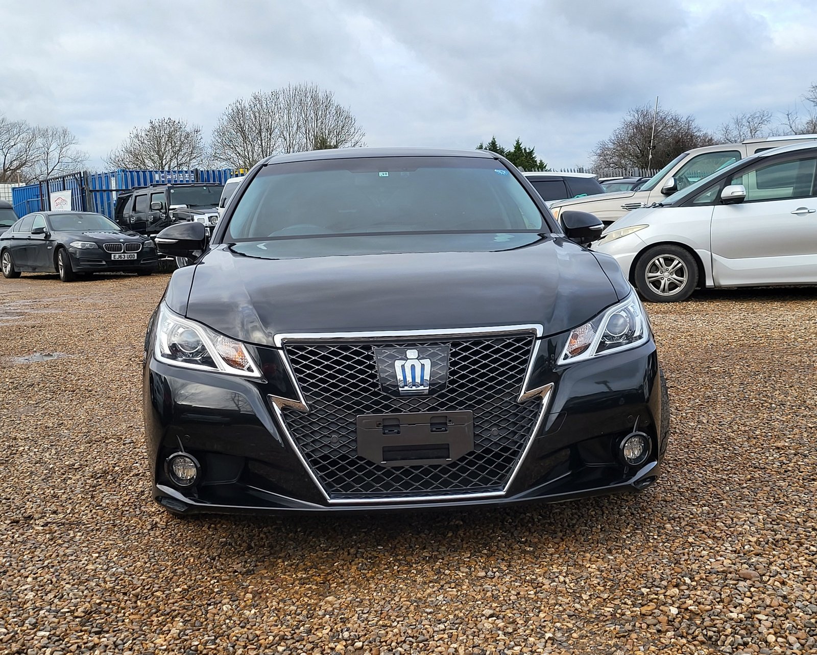 FRESH IMPORT 2013 TOYOTA CROWN HYBRID 2.5 AUTOMATIC LEATHER BLACK ULEZ FREE