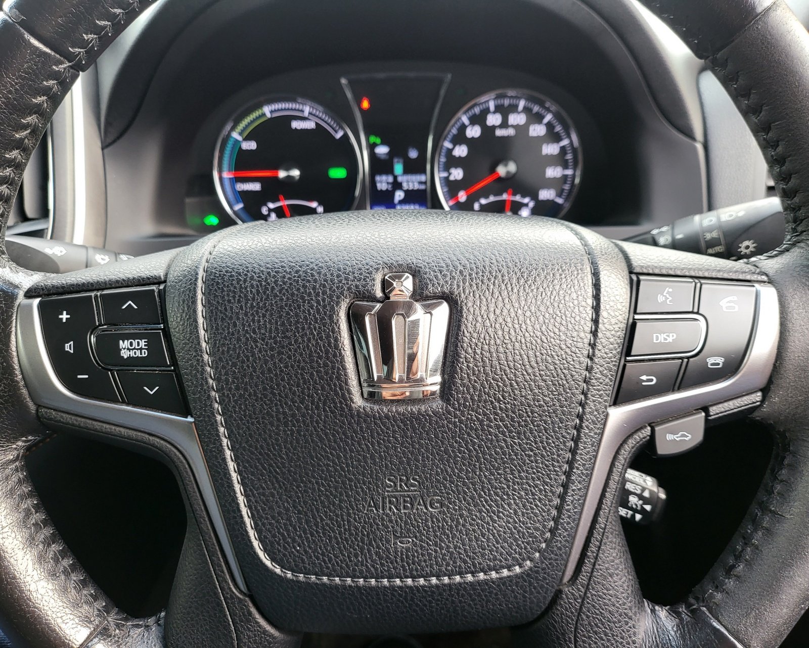 FRESH IMPORT 2013 TOYOTA CROWN HYBRID 2.5 AUTOMATIC LEATHER BLACK ULEZ FREE