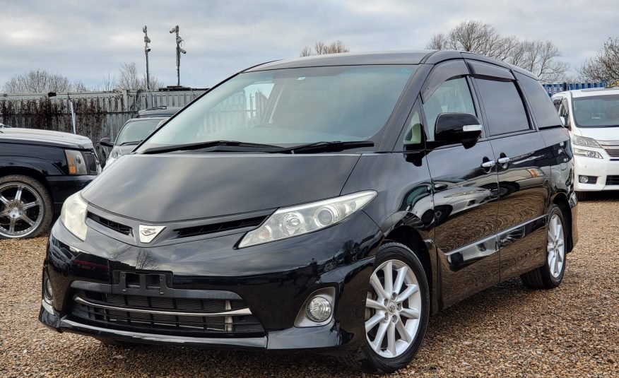 2012 FRESH IMPORT TOYOTA ESTIMA 2.4 AUTOMATIC 7 SEATER BLACK ULEZ FREE